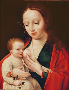 Jomfruen, der ammer Kristusbarnet